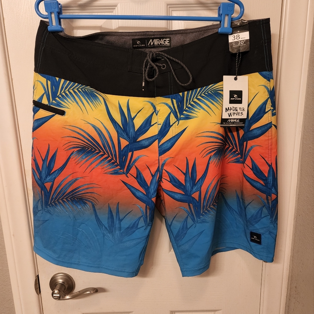 Rip curl mirage swim shorts nwt